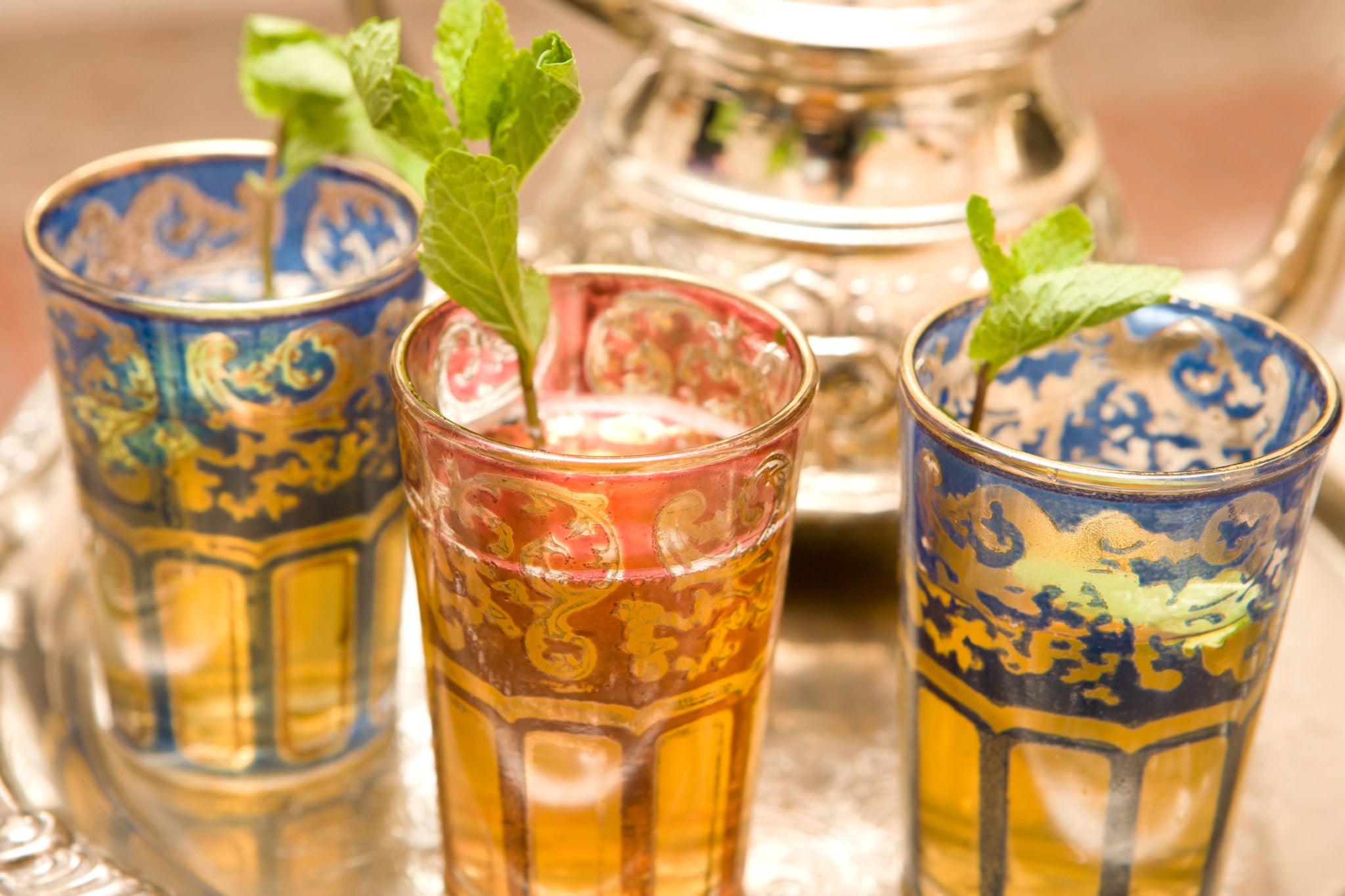 Refresh yourself with some healthy Moroccan Mint Tea Amouve