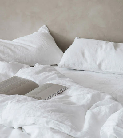Linen bed sheet india 
