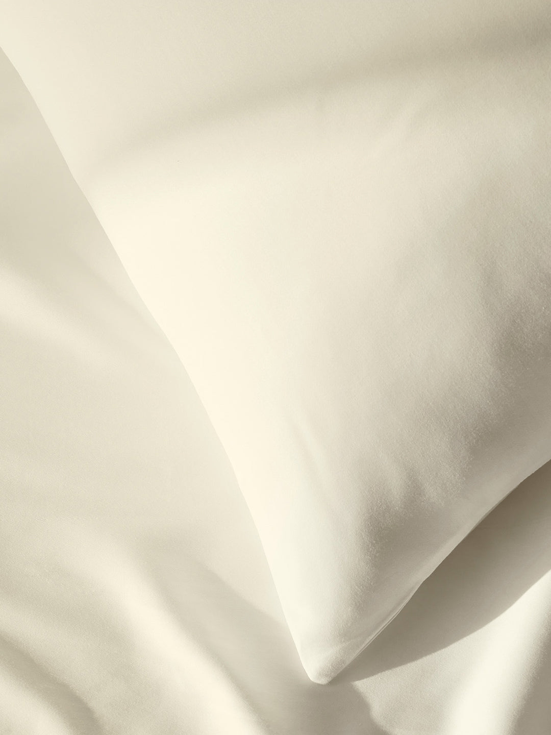 Draps de lit à nombre de fils élevé - Ivoire - 600 TC
