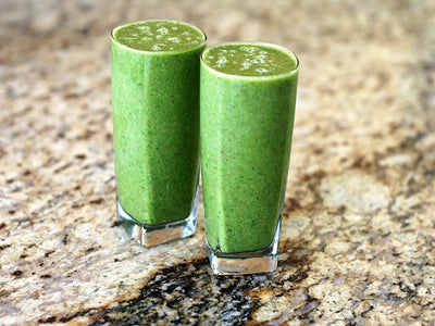 Spinach Apple Banana Smoothie - The perfect start to a healthy morning