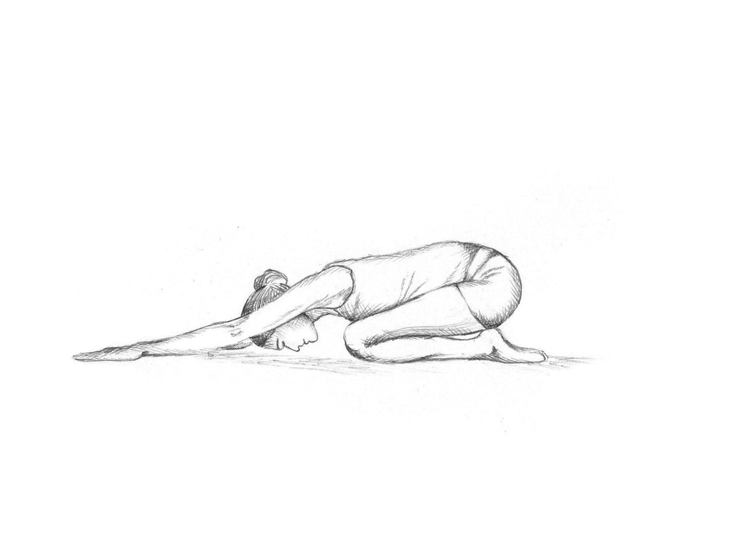 Before-bed yoga