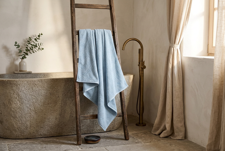 Sky Blue Quick Dry Towel