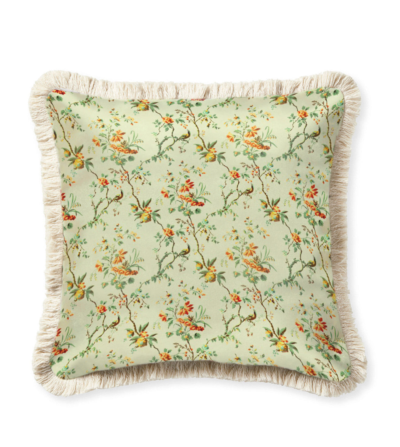Floral Mint Cushion Cover