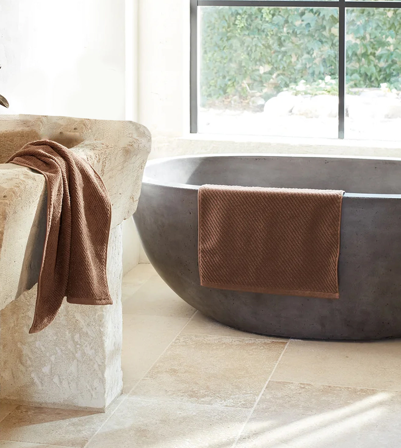Quick Dry Organic Bath Towel - Wood