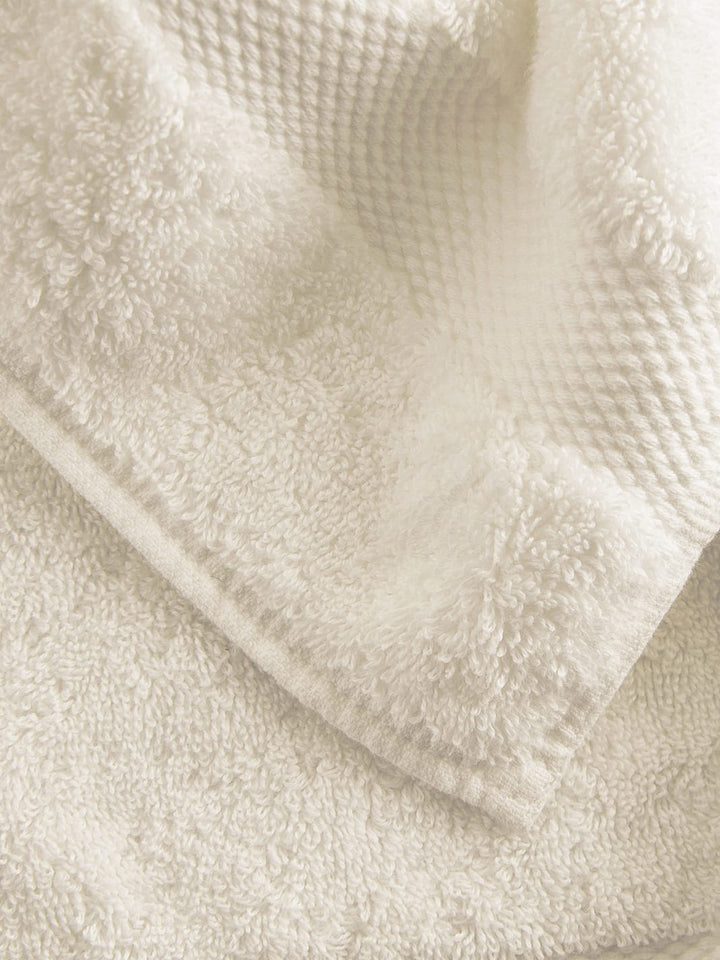 Face Towels (Set of 3) Organic Cotton - Ivory