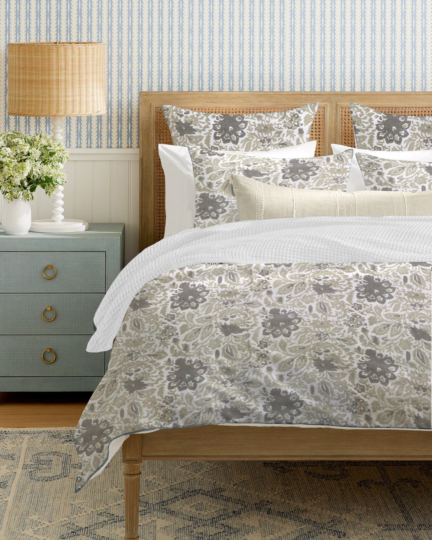 Organic Cotton Bed Sheet - Sage