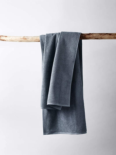 Quick Dry Organic Bath Towel - Aegean Blue