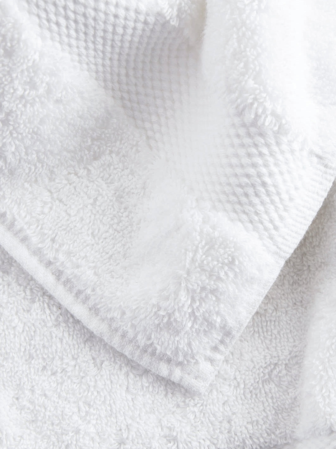 Face Towels (Set of 3) Organic Cotton - White