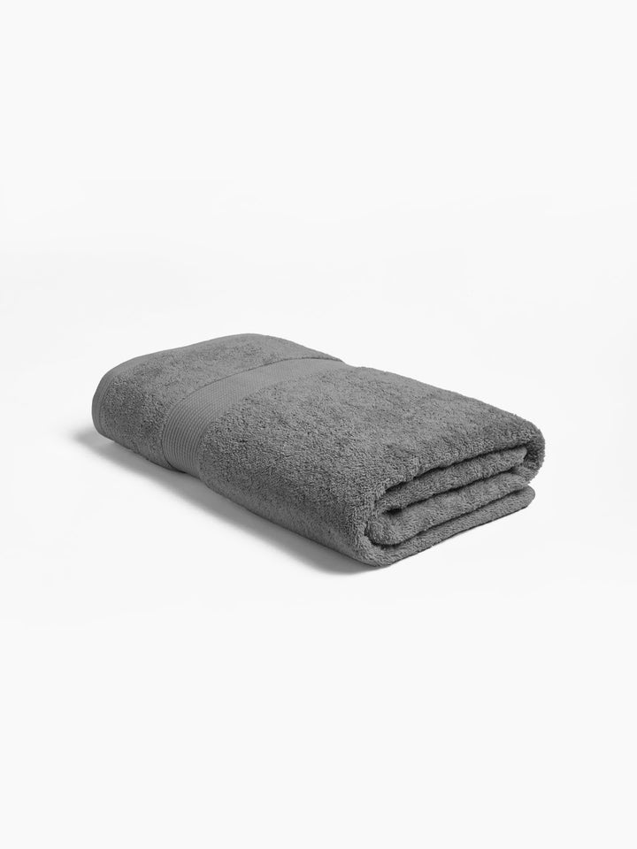 Bath Towel 600 GSM - Dark Grey
