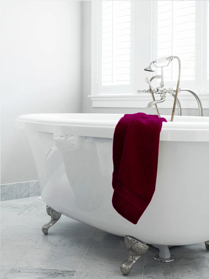 Hand Towels (Set Of 2) - Burgundy