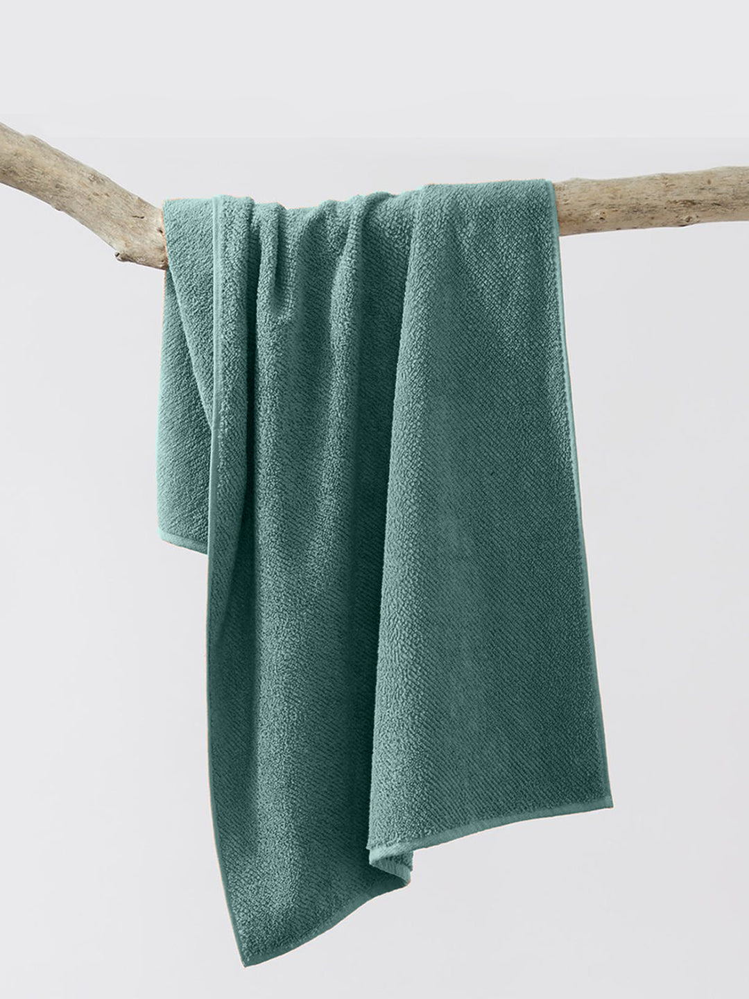 Quick Dry Organic Bath Towel - Aqua Green