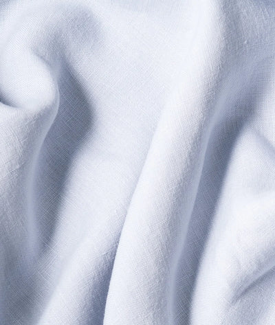Linen Bed Sheet - 100% Belgian Flax - Ice Blue