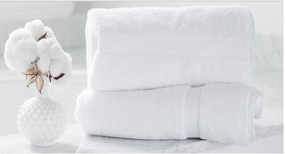 Face Towels (Set of 3) Organic Cotton - White