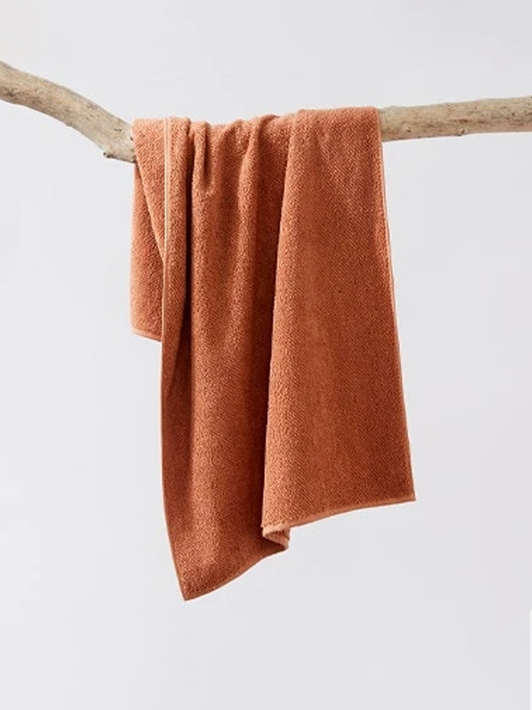 Quick Dry Organic Bath Towel - Rust
