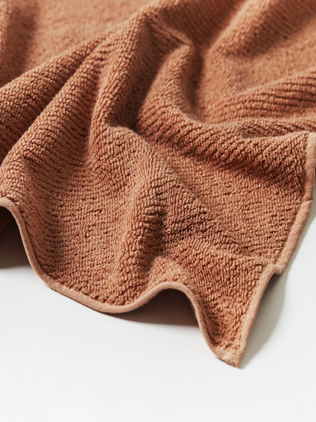 Quick Dry Organic Bath Towel - Rust