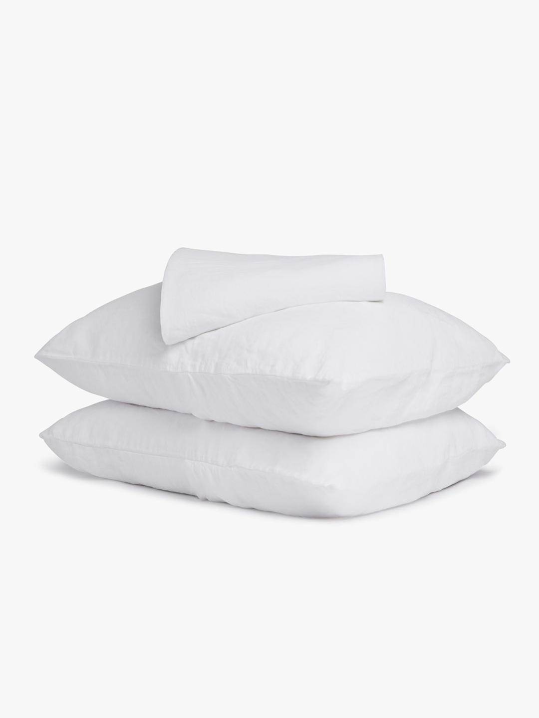 Drap de lit blanc en coton biologique (Collection Hôtel)